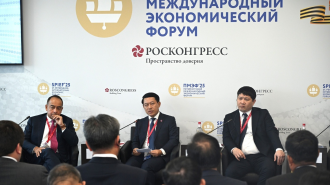 DPM Saleumxay Attends 28th St. Petersburg International Economic Forum